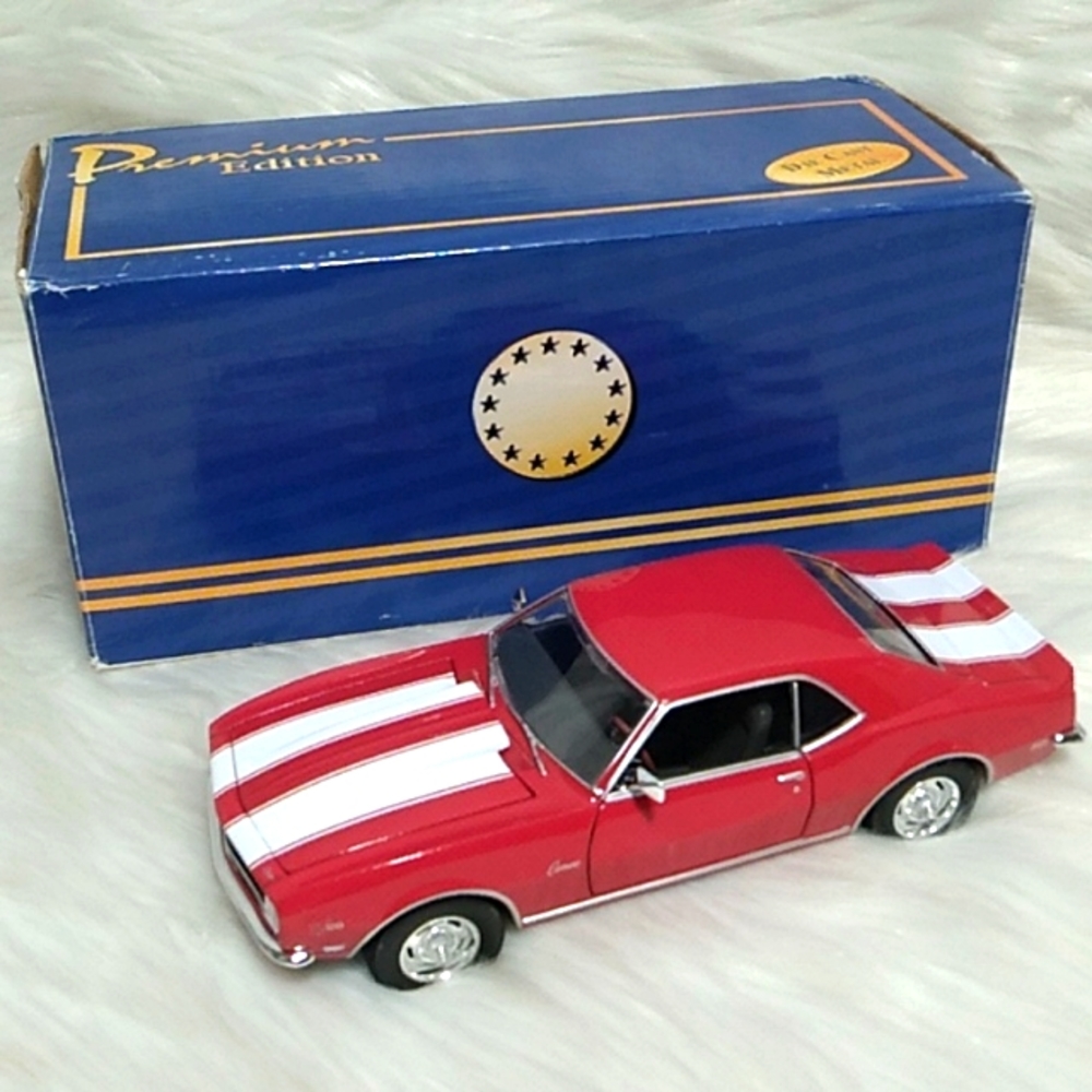 NIB 1968 Chevrolet Camaro Premium Edition Die Cast Metal Welly